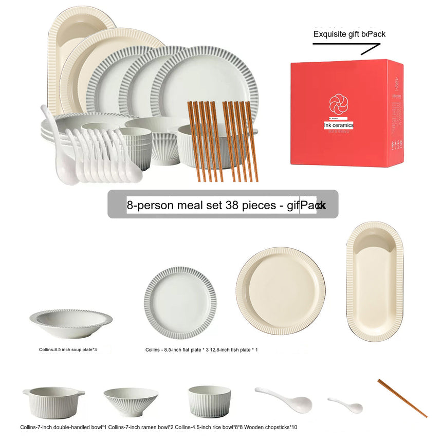 MOSE Light Luxury Tableware Set from MOSE