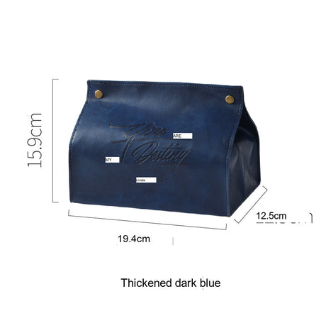 LIVETAI Breckenridge Luxurious Nordic Leather Coffee Table from LIVETAI