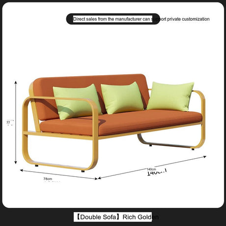 DIME GARDEN Marisol Modern Rainproof Outdoor Sofa Chair from DIME GARDEN