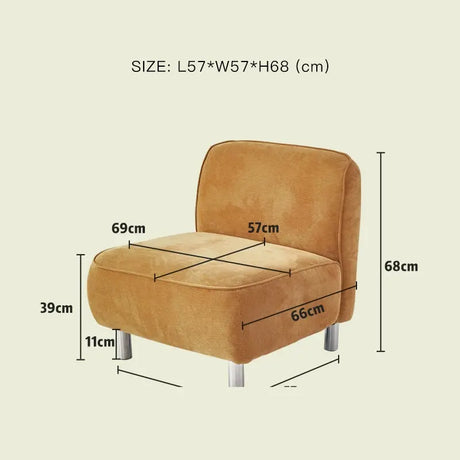 LAZYSPACE Nora Nordic Fabric Sofa from LAZYSPACE