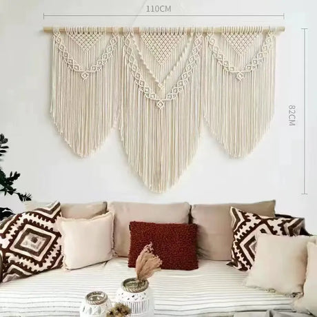 ZHANG MEIMEI Woven Decorations Handmade Boho Tapestry from ZHANG MEIMEI
