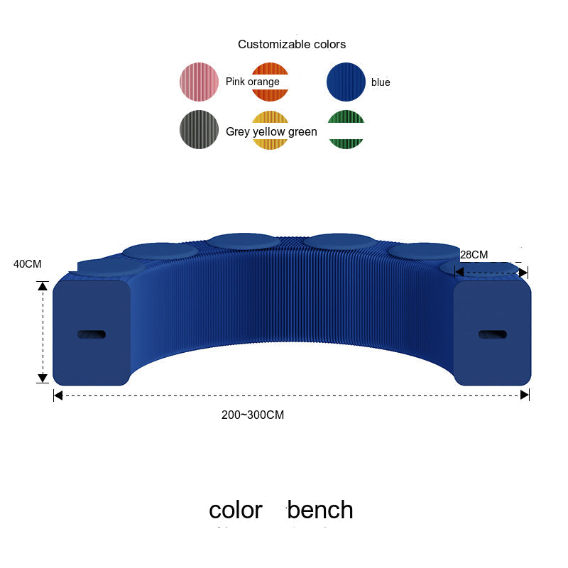 SHIBA Ichiro Stylish Telescopic Folding Bench from SHIBA