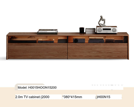 GENJI Haruki Contemporary Solid Wood TV Cabinet from GENJI