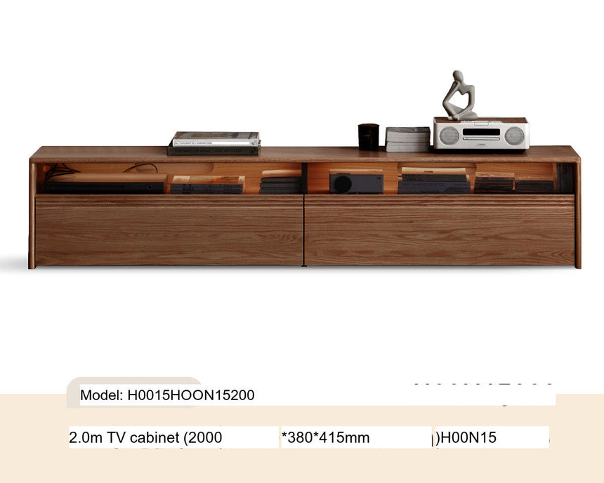 GENJI Haruki Contemporary Solid Wood TV Cabinet from GENJI