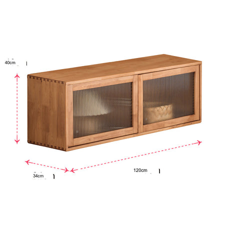 BAIYA SHUNAN Akira Elegant Natural Wood Storage Bookshelf from BAIYA SHUNAN
