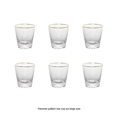 LIVETAI Adriano Elegant Golden Border Glass Cup from LIVETAI