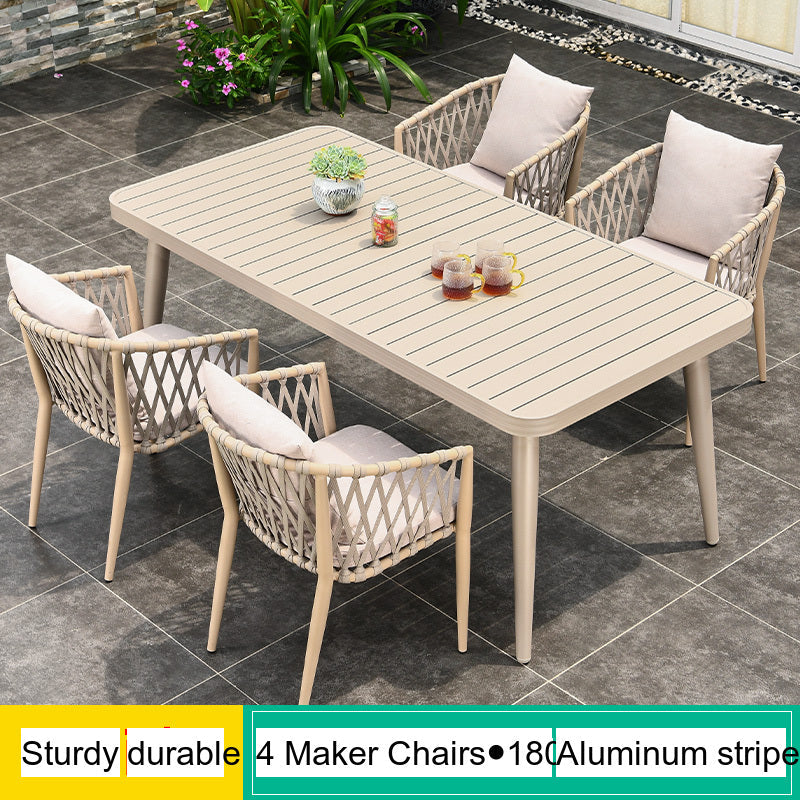 MOJIA Alaric Extendable Metal Lounge Chair for Relaxing Outdoors from MOJIA