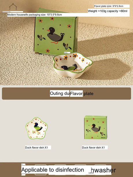MH Elowen Chic Ceramic Saucedip Dish from MH