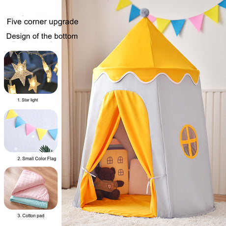 LITTLE DOVE Amaya Whimsical Indoor Castle Tent from LITTLE DOVE