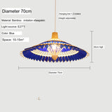BOJI Yuzuki Elegant Woven Ceiling Lamp - Chinese Style Living Room Light. from BOJI
