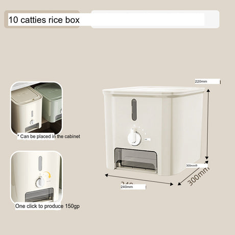 BOER Akihiko Insect-Proof Moisture-Sealing Rice Tank from BOER