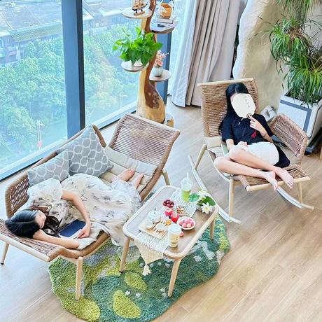 ZIYE Isadora Elegant Rattan Lounge Chair from ZIYE