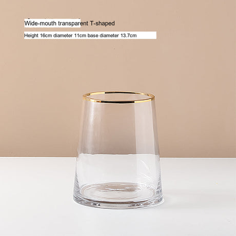 LIVETAI Isolde Majestic Hammered Design Hyper-Transparent Hydroponic Pot from LIVETAI