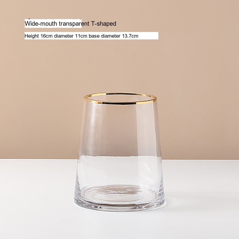 LIVETAI Isolde Majestic Hammered Design Hyper-Transparent Hydroponic Pot from LIVETAI