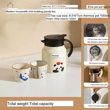 MH Kaori Stylish Large-Capacity Heating Water Pot from MH