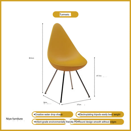 NIYE Isolde Chic Scandinavian Modern Coffee Design High Chair from NIYE