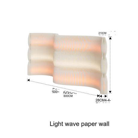 SHIBA Kyushu Elegant Lighting Folding Partition Decor from SHIBA