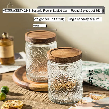 MH Zephyra Elegant Airtight Storage Jar from MH