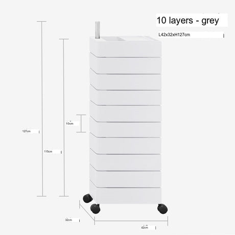 THOUGHTS Isadora Innovative Multi-layer Storage Cart from THOUGHTS