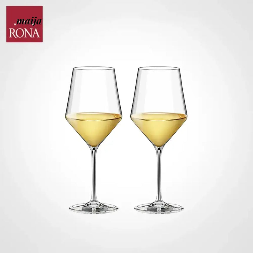 RONA Burgundy Red Wine Glass Crystal Collection from HOBBYTREE