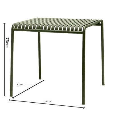 WEIMEI Serafino Elegant Wrought Iron Balcony Table & Chair Set from WEIMEI