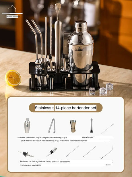 MH Isadora Stylish Stainless Steel Snow Cup Set from MH