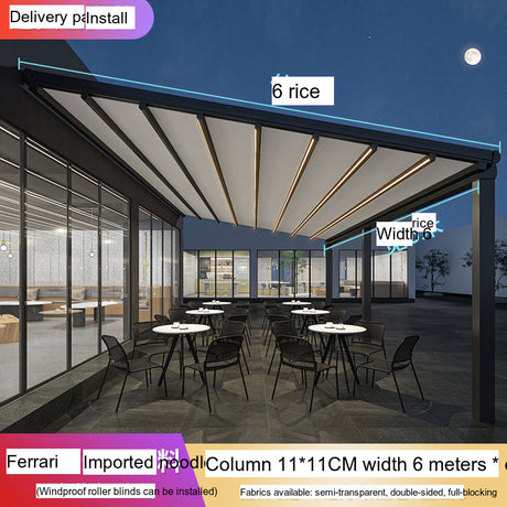 ZIYE Aiko Versatile Thermal Insulation Aluminum Gazebo from ZIYE