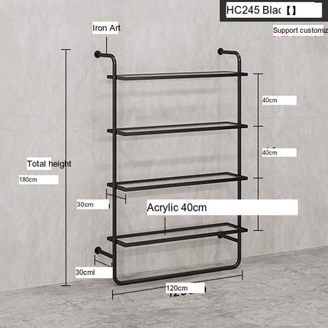SM Vivian Stainless Steel Shoes and Clothing Stand from SM