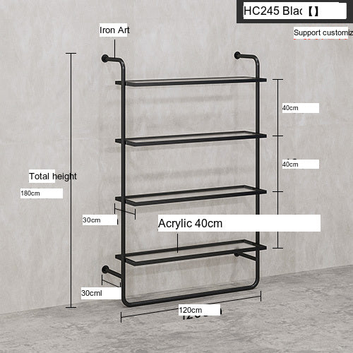 SM Vivian Stainless Steel Shoes and Clothing Stand from SM