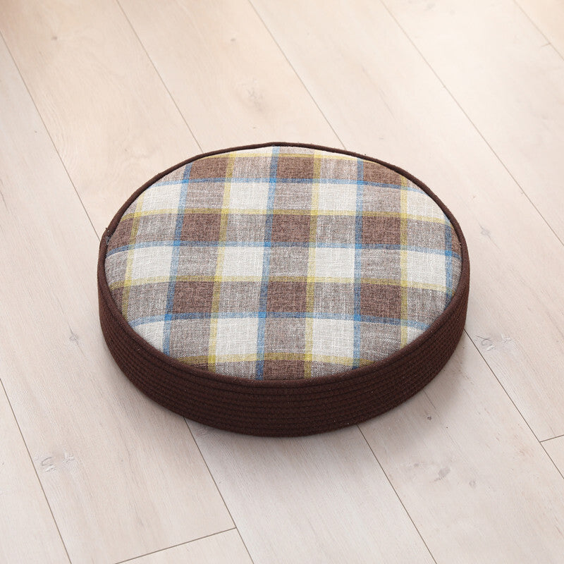 MINGHUA Aomori Cozy Round Tatami Cushion from MINGHUA