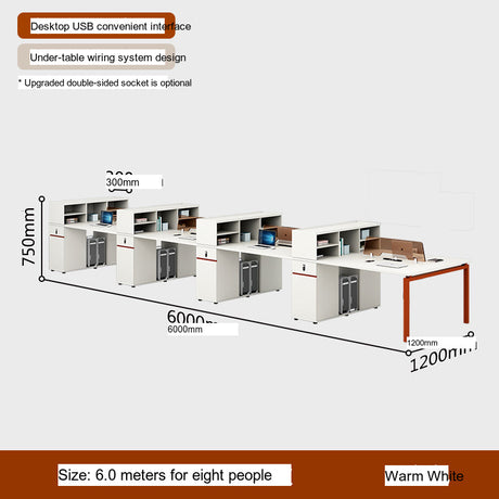 MUTINI Calypso Minimalist Ergonomic Office Desk Set from MUTINI
