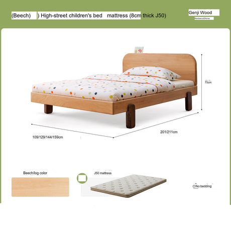 GENJI Akira Sleek Scandinavian Minimalist Crib from GENJI