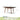 GENJI Isadora Solid Wood Retractable Dining Table from GENJI