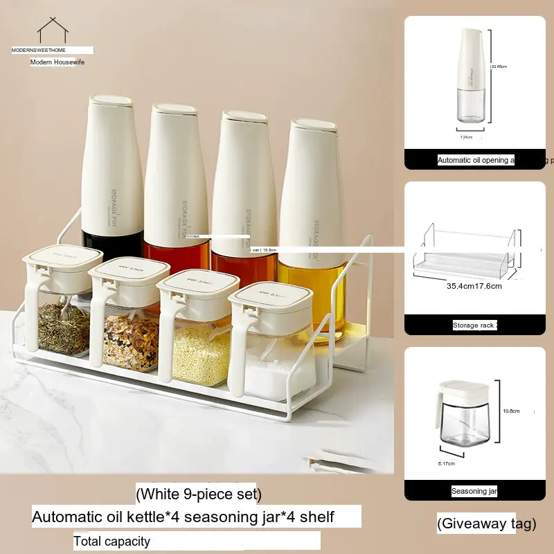 MH Valencia Sophia Elegant Kitchen Set Seasoning Pots from MH