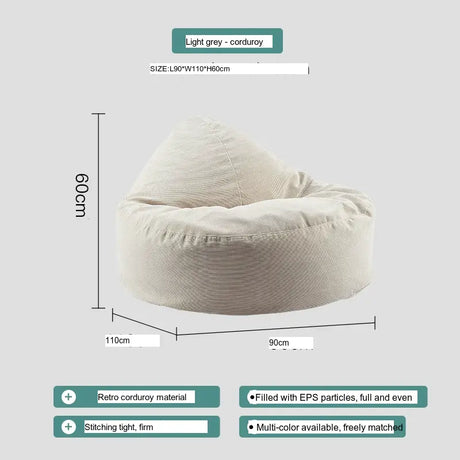 ABOUT WHITE Mistral Cozy Minimalist Tatami Chair from ABOUT WHITE