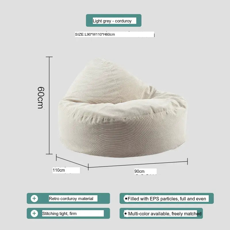 ABOUT WHITE Mistral Cozy Minimalist Tatami Chair from ABOUT WHITE
