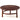 DIME GARDEN Marisol Rustic Natural Wood Baby Rocker Coffee Table from DIME GARDEN