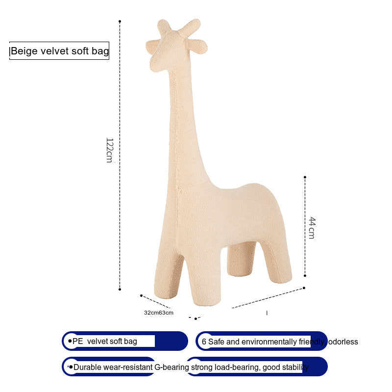 NIYE Lianwen Cozy Giraffe Design Stool from NIYE