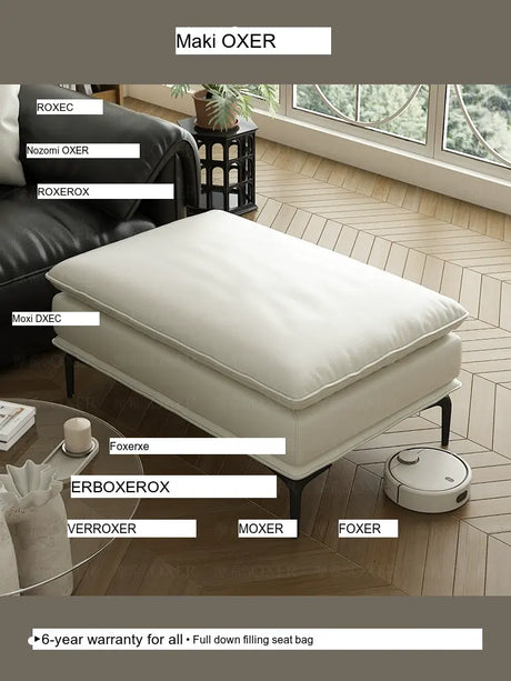 MOXER Alhambra Elegant Light Luxury Footstool from MOXER