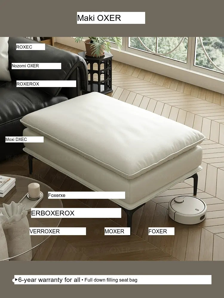 MOXER Alhambra Elegant Light Luxury Footstool from MOXER