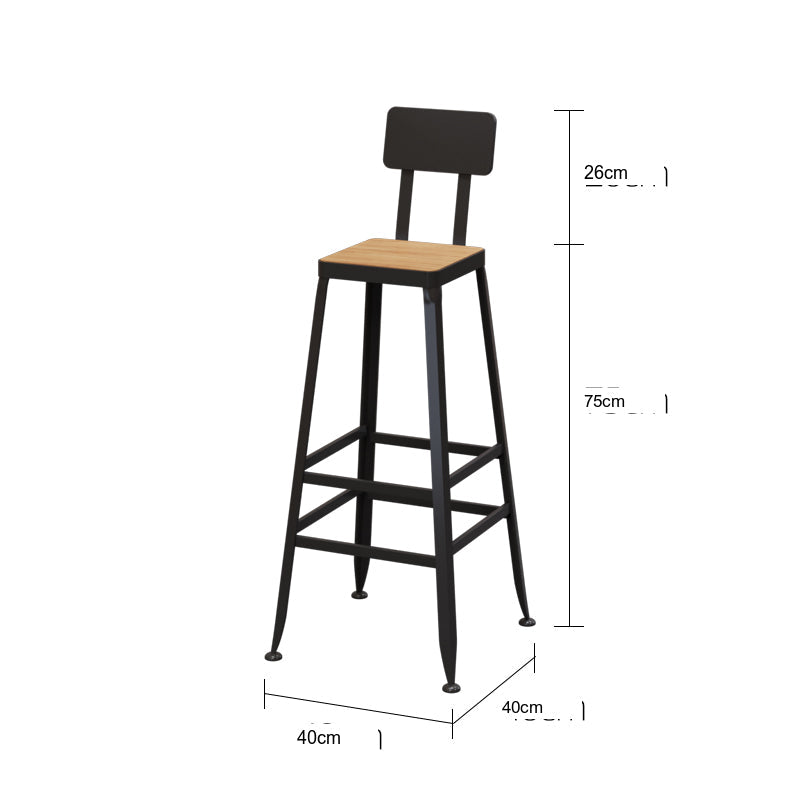 WEIMEI Lucia Rustic Industrial Bar Table from WEIMEI