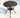 MOJIA Osiris Wrought Iron Outdoor Coffee Table for Timeless Charm from MOJIA
