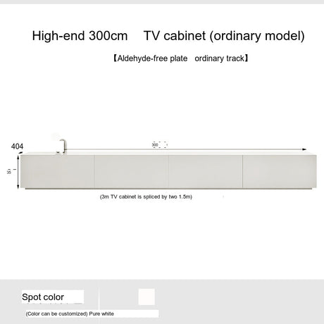 KOCU HOME Santiago Elegant Custom Solid Wood TV Cabinet from KOCU HOME