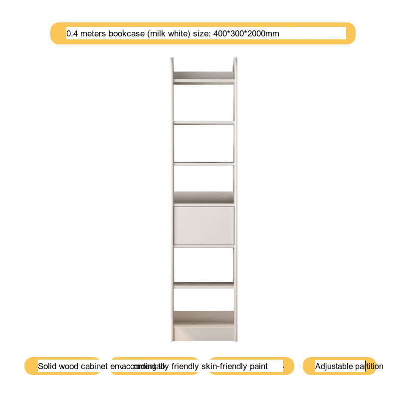 LINYUE Orion Solid Wood Customizable Wall Bookcase from LINYUE