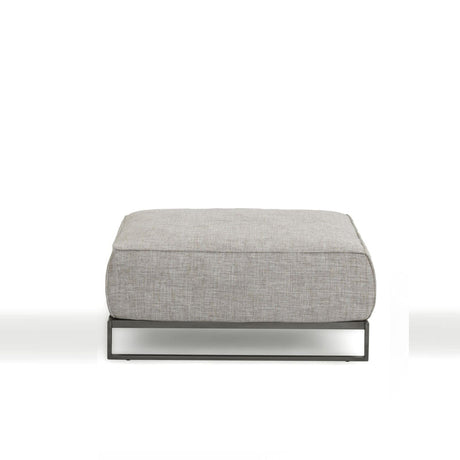 DIME GARDEN Leontine Modern Aluminum Corner Outdoor Sofa Table from DIME GARDEN