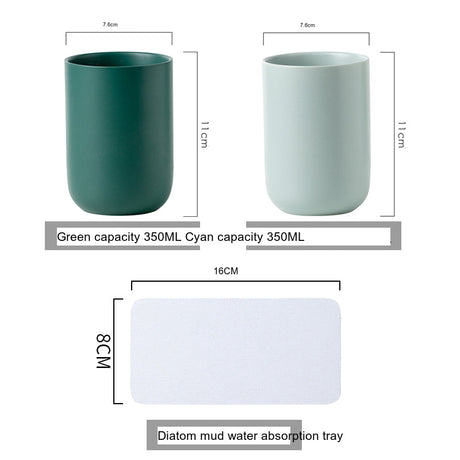 TIANRUN Azura Elegant Minimalist Ceramic Water Cup from TIANRUN