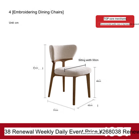 QUANMU Alaric Elegant Rock-Plate Oval Dining Table from QUANMU