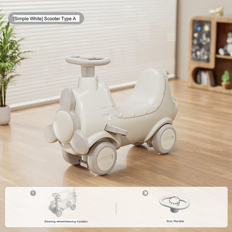 MIGOBEAR Two-in-One Airplane Rocker Children's Swings from KAWADENO