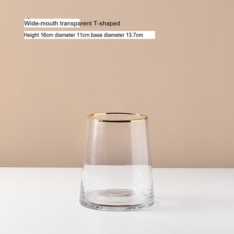 LIVETAI Athos Elegant Transparent Flowerpot Small Vase from LIVETAI