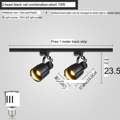 MODENG Retro Spotlight Bar Ceiling Light from MODENG